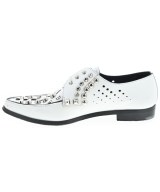 PRADA（プラダ）ビジネス・ドレスシューズ 白 サイズ:EU39(25.5cm位) レディース/2200553133349