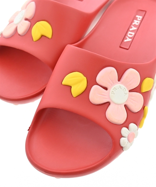 PRADA（プラダ）サンダル 赤 サイズ:EU36(22.5cm位) レディース/2200608102191