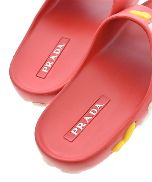 PRADA（プラダ）サンダル 赤 サイズ:EU36(22.5cm位) レディース/2200608102191