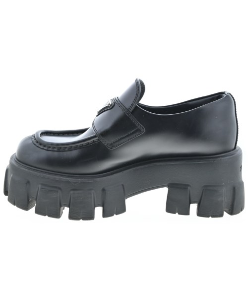 PRADA（プラダ）ドレスシューズ/ローファー 黒 サイズ:EU35(21.5cm位) レディース/2200609987094