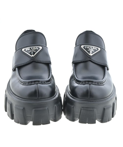 PRADA（プラダ）ドレスシューズ/ローファー 黒 サイズ:EU35(21.5cm位) レディース/2200609987094