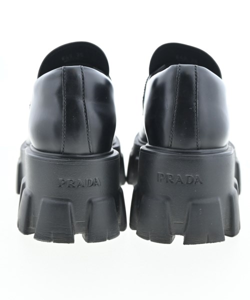 PRADA（プラダ）ドレスシューズ/ローファー 黒 サイズ:EU35(21.5cm位) レディース/2200609987094