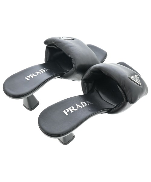 PRADA（プラダ）サンダル 黒 サイズ:EU35(21.5cm位) レディース/2200609987124