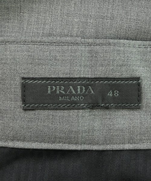 PRADA（プラダ）スラックス グレー サイズ:48(L位) メンズ/2200610361029