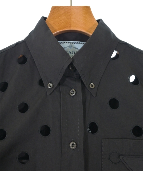 PRADA（プラダ）ワンピース 黒 サイズ:36/36(XS位) レディース/2200607393064