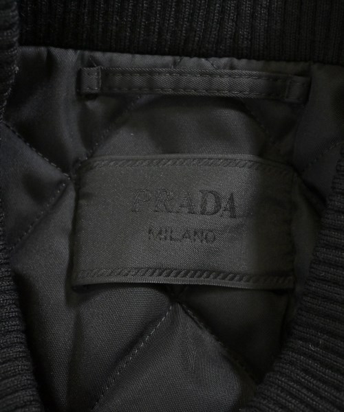 PRADA（プラダ）ミリタリーブルゾン 黒 サイズ:M メンズ/2200609483015