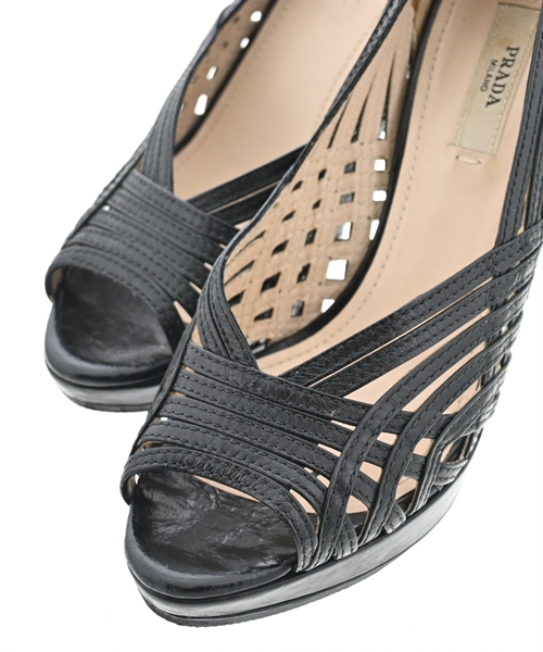 PRADA（プラダ）パンプス 黒 サイズ:EU36(22.5cm位) レディース/2200611051073