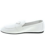PRADA（プラダ）ドレスシューズ/ローファー 白 サイズ:EU38 1/2(25cm位) レディース/2200611672018