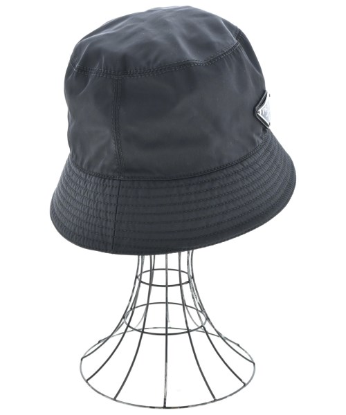 PRADA（プラダ）ハット 黒 サイズ:M レディース/2200611688040