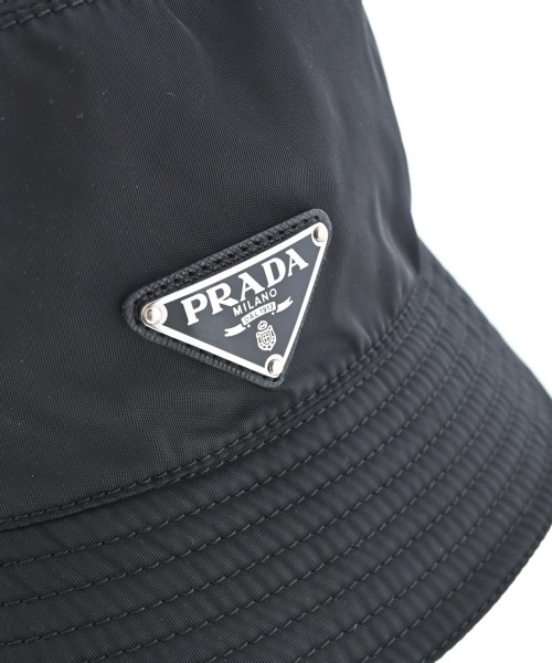 PRADA（プラダ）ハット 黒 サイズ:M レディース/2200611688040