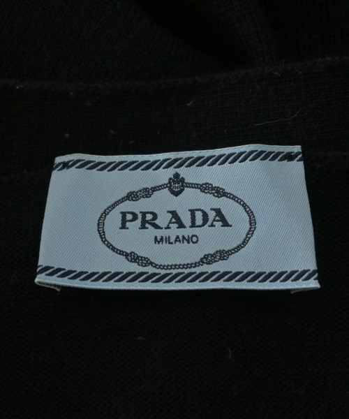 PRADA（プラダ）カーディガン 黒 サイズ:40(M位) レディース/2200612050075
