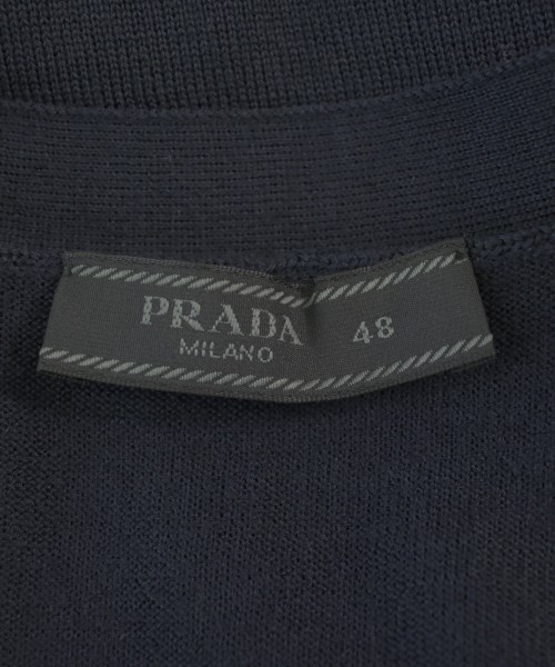 PRADA（プラダ）カーディガン 紺 サイズ:48(L位) メンズ/2200612348011