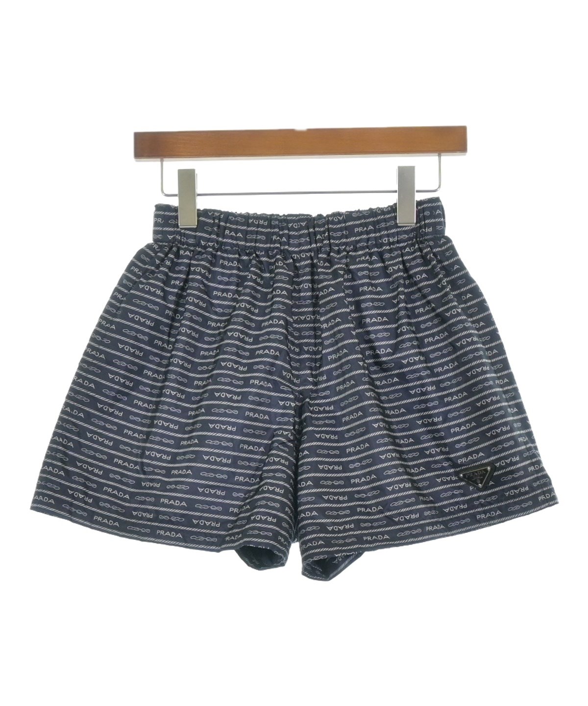 PRADA（プラダ）ショートパンツ 紺 サイズ:38(S位) レディース