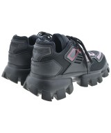 PRADA（プラダ）スニーカー 黒 サイズ:UK8(26.5cm位) メンズ/2200612357112