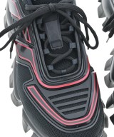 PRADA（プラダ）スニーカー 黒 サイズ:UK8(26.5cm位) メンズ/2200612357112