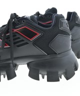 PRADA（プラダ）スニーカー 黒 サイズ:UK8(26.5cm位) メンズ/2200612357112