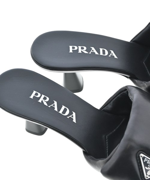PRADA（プラダ）サンダル 黒 サイズ:EU36 1/2(23cm位) レディース/2200612357150