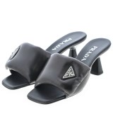 PRADA（プラダ）サンダル 黒 サイズ:EU36 1/2(23cm位) レディース/2200612357150