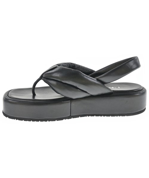PRADA（プラダ）サンダル 黒 サイズ:-(23.5cm位) レディース/2200612357181