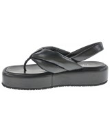 PRADA（プラダ）サンダル 黒 サイズ:-(23.5cm位) レディース/2200612357181