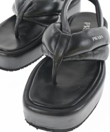 PRADA（プラダ）サンダル 黒 サイズ:-(23.5cm位) レディース/2200612357181