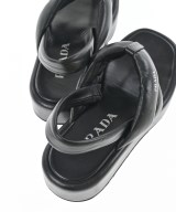 PRADA（プラダ）サンダル 黒 サイズ:-(23.5cm位) レディース/2200612357181