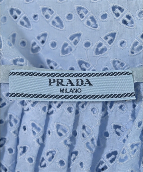 PRADA（プラダ）ロング・マキシ丈スカート 青 サイズ:40(M位) レディース/2200605799028