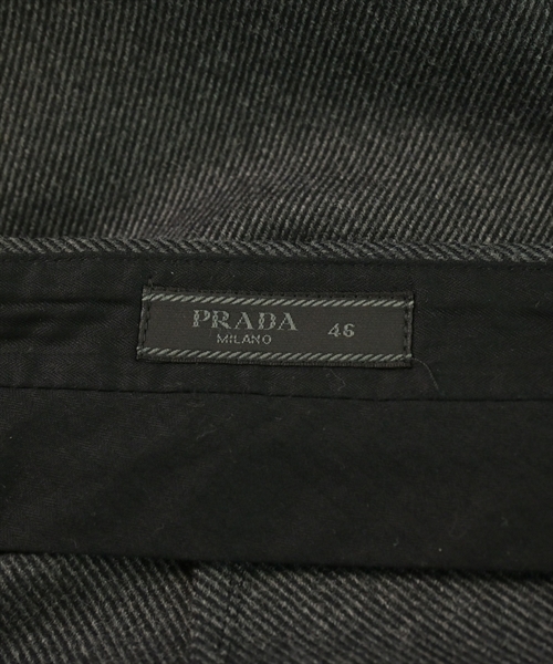 PRADA（プラダ）スラックス グレー サイズ:46(M位) メンズ/2200611389152