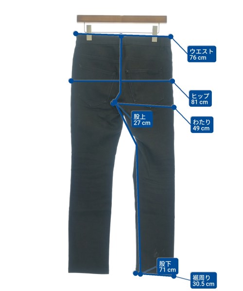 PRADA（プラダ）デニムパンツ 黒 サイズ:28(S位) メンズ/2200612682221