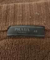 PRADA（プラダ）カーディガン 茶 サイズ:48(L位) メンズ/2200612963023