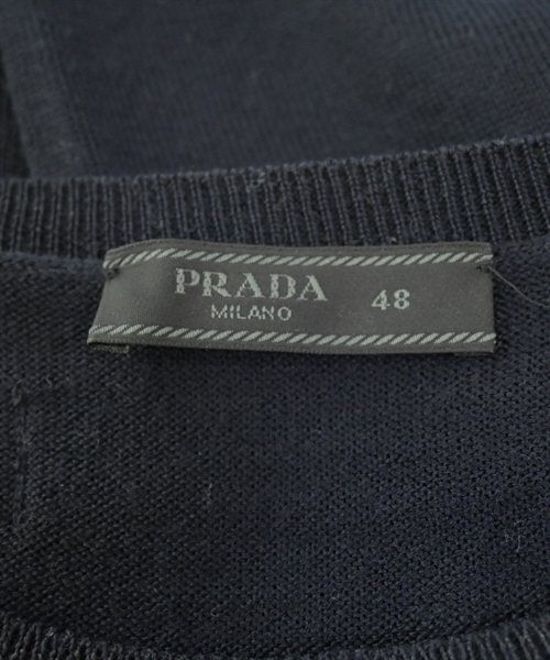 PRADA（プラダ）ニット・セーター 黒 サイズ:48(L位) メンズ/2200612963030