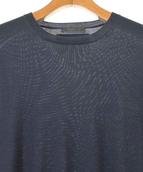 PRADA（プラダ）ニット・セーター 黒 サイズ:48(L位) メンズ/2200612963030