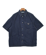 PRADA（プラダ）カジュアルシャツ 紺 サイズ:XL メンズ/2200613229036
