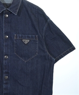 PRADA（プラダ）カジュアルシャツ 紺 サイズ:XL メンズ/2200613229036