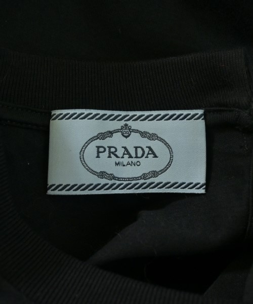 PRADA（プラダ）Tシャツ・カットソー 黒 サイズ:L レディース/2200613725033