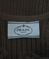 PRADA（プラダ）ベスト 茶 サイズ:40(M位) レディース/2200613161015