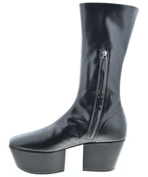 PRADA（プラダ）ブーツ 黒 サイズ:EU38(24.5cm位) レディース/2200613161039