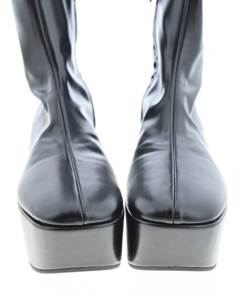 PRADA（プラダ）ブーツ 黒 サイズ:EU38(24.5cm位) レディース/2200613161039