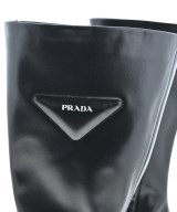 PRADA（プラダ）ブーツ 黒 サイズ:EU38(24.5cm位) レディース/2200613161039