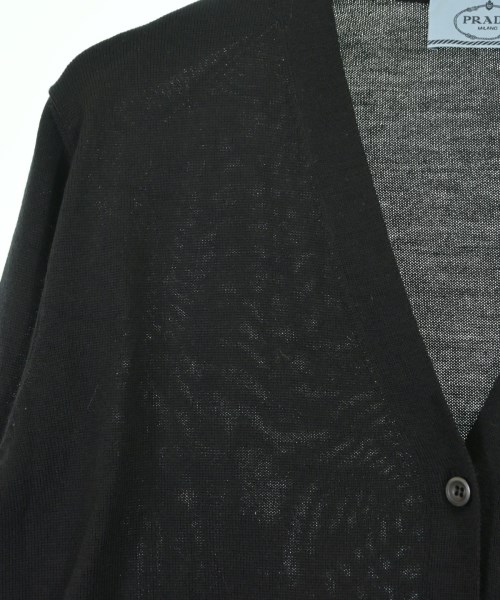 PRADA（プラダ）カーディガン 黒 サイズ:42(M位) レディース/2200613161077