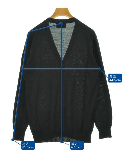 PRADA（プラダ）カーディガン 黒 サイズ:42(M位) レディース/2200613161077
