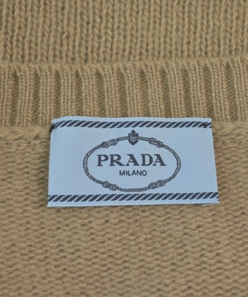 PRADA（プラダ）カーディガン ベージュ サイズ:42(M位) レディース/2200613310017