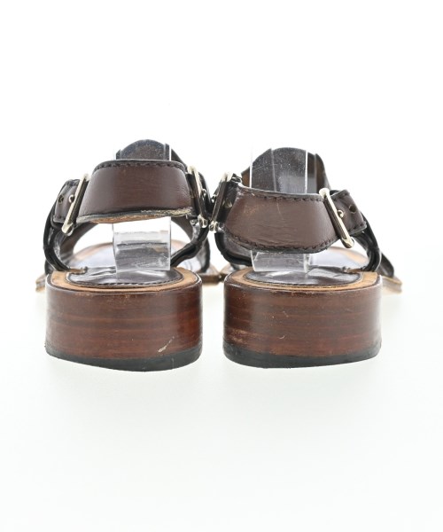 PRADA（プラダ）サンダル 茶 サイズ:EU35 1/2(22cm位) レディース/2200614212020