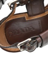 PRADA（プラダ）サンダル 茶 サイズ:EU35 1/2(22cm位) レディース/2200614212020