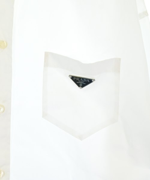 PRADA（プラダ）カジュアルシャツ 白 サイズ:42(M位) レディース/2200614454017