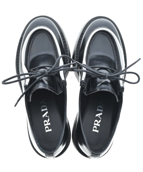 PRADA（プラダ）ドレスシューズ/ローファー 黒 サイズ:EU35 1/2(22cm位) レディース/2200614728057