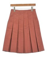 PRADA（プラダ）ひざ丈スカート オレンジ サイズ:36(XS位) レディース/2200614902099