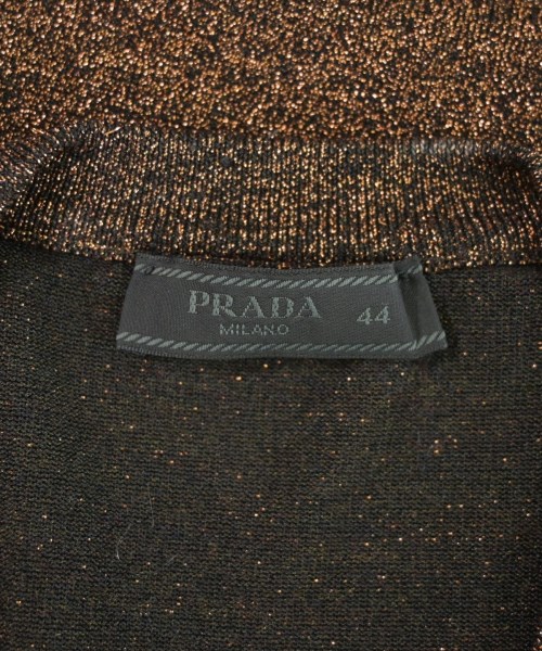 PRADA（プラダ）ニット・セーター 茶 サイズ:44(S位) メンズ/2200610242045
