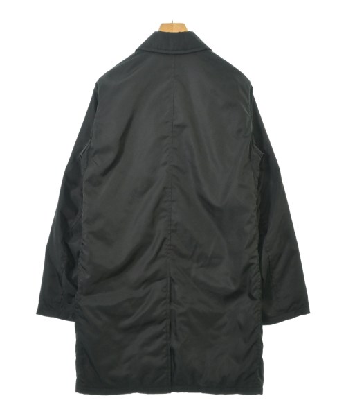 PRADA（プラダ）ステンカラーコート 黒 サイズ:XS メンズ/2200615210018