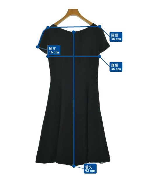 PRADA（プラダ）ワンピース 黒 サイズ:40(M位) レディース/2200615405025